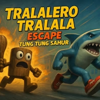 tralalero tralala escape tung tung tung sahur